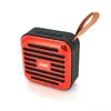 Колонка T5-S Bluetooth 4.1 до 10m, 1х3W, 4Ω, 600mAh, ≥90dB, TF card/USB, DC 5V, Red Колонка T5-S Bluetooth 4.1 до 10m, 1х3W, 4Ω, 600mAh, ≥90dB, TF card/USB, DC 5V, Red
