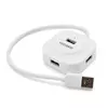 Хаб VEGGIEG V-U3403 USB 3.0 4 порти, 480Mbts, живлення від USB, White, 0,3m, Box Хаб VEGGIEG V-U3403 USB 3.0 4 порти, 480Mbts, живлення від USB, White, 0,3m, Box