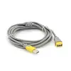 Подовжувач USB 2.0 V-Link AM / AF, 3.0m, 1 ферит, Grey / Yellow Подовжувач USB 2.0 V-Link AM / AF, 3.0m, 1 ферит, Grey / Yellow