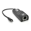 Конвертер Type-C-Rj-45 Gigabit, Black, Blister Конвертер Type-C-Rj-45 Gigabit, Black, Blister