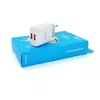 СЗУ AC100-240V iKAKU KSC-395 MINGZE, 2xUSB, Output: DC5V/2.4A (12W), White, Blister-box СЗУ AC100-240V iKAKU KSC-395 MINGZE, 2xUSB, Output: DC5V/2.4A (12W), White, Blister-box