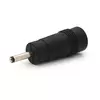 Перехідник DC 5.5x2.1mm (мама) - 3.0х1.1mm (тато) Black Перехідник DC 5.5x2.1mm (мама) - 3.0х1.1mm (тато) Black