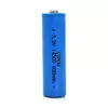 Літій-залізо-фосфатний акумулятор 14500 Lifepo4 Vipow IFR14500 TipTop, 600mAh, 3.2V, Blue Q50/500 Літій-залізо-фосфатний акумулятор 14500 Lifepo4 Vipow IFR14500 TipTop, 600mAh, 3.2V, Blue Q50/500