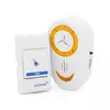 Бездротовий дверний дзвінок Luckarm 8853, приймач-передавач, 15 мелодій, світлооповіщення, дальність 90 метрів, White, Blister Бездротовий дверний дзвінок Luckarm 8853, приймач-передавач, 15 мелодій, світлооповіщення, дальність 90 метрів, White, Blister