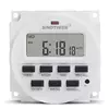 Таймер тижневий Sinotimer TM618H-3, програмований, 16А, 24V, 60х60х30 мм Таймер тижневий Sinotimer TM618H-3, програмований, 16А, 24V, 60х60х30 мм