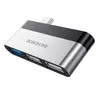 Перехідник BOROFONE DH1 Type-C(Male) - USB3.0+2*USB2.0, Black, Box Перехідник BOROFONE DH1 Type-C(Male) - USB3.0+2*USB2.0, Black, Box
