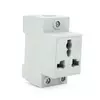 Модульна розетка Chenf Universal 3-pin на DIN-рейку, 250V/10-16A, Box Модульна розетка Chenf Universal 3-pin на DIN-рейку, 250V/10-16A, Box