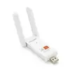 Бездротовий мережевий адаптер Wi-Fi-USB Merlion LV-UAC03D,RTL8811CU, з 2-ма антенами 10см,802.11bgn ,600MB,2.4 GHz,Blister Бездротовий мережевий адаптер Wi-Fi-USB Merlion LV-UAC03D,RTL8811CU, з 2-ма антенами 10см,802.11bgn ,600MB,2.4 GHz,Blister