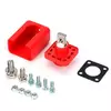 Корпусна прохідна клема 150A-A, М8-M6, 150A, 600V, ≤0,6 мОм, мідь, IP54, Red Корпусна прохідна клема 150A-A, М8-M6, 150A, 600V, ≤0,6 мОм, мідь, IP54, Red