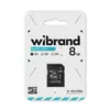 Карта пам'яті Wibrand microSDHC Class 10 UHS-I, 8GB Карта пам'яті Wibrand microSDHC Class 10 UHS-I, 8GB