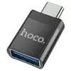 Перехідник HOCO UA17 USB3.0(F) => Type-C(M), Black, Blister Перехідник HOCO UA17 USB3.0(F) => Type-C(M), Black, Blister