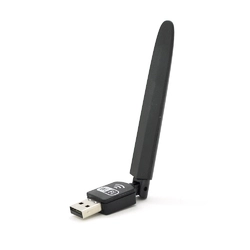 Бездротовий мережевий адаптер з антеною 10см Wi-Fi-USB LV-UW10SRK -2DB 8188, 802.11bgn, 150MB, 2.4 GHz, WIN7 / XP / Vista / 2K / MAC / LINUX, Blister Q