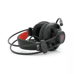 Ігрові навушники з мікрофоном Fantech HG13, Black, USB підсвічування, Color Box (226 * 205 * 114) 0,48кг Ігрові навушники з мікрофоном Fantech HG13, Black, USB підсвічування, Color Box (226 * 205 * 114) 0,48кг