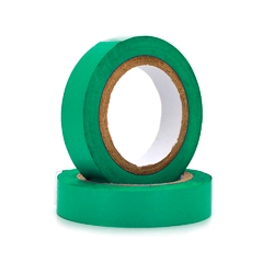 Ізолента Ninja 0,15 * 15мм * 10м (зелена), діапазон робочих температур: від - 10 ° С до + 80 ° С, висока якість !!! 10 шт. в упаковці, ціна за упак.