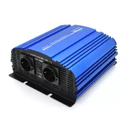 Інвертор напруги Tommatech MS-1500, 12V/220V, 1500W з апроксимованою синусоїдою, 2Shuko, USB, клемні дроти, 6 запобіжників, Q4 Інвертор напруги Tommatech MS-1500, 12V/220V, 1500W з апроксимованою синусоїдою, 2Shuko, USB, клемні дроти, 6 запобіжників, Q4
