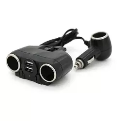 АЗУ розгалужувач Olesson 1630, 12V-3*12V+2*USB, Black, Blister АЗУ розгалужувач Olesson 1630, 12V-3*12V+2*USB, Black, Blister