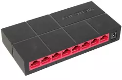 Комутатор Mercury SG108M 8 портів Ethernet 10/100 Мбіт / 1000 Мбіт / сек, BOX Q40 Комутатор Mercury SG108M 8 портів Ethernet 10/100 Мбіт / 1000 Мбіт / сек, BOX Q40