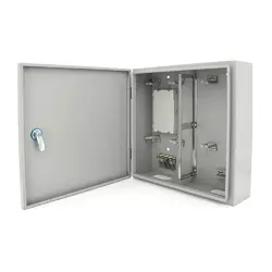 Розподільча шафа Merlion ML-OP-S239-SC 48-канальний, SC Simplex adapter, матеріал Cold Steel (400*400*120мм) Розподільча шафа Merlion ML-OP-S239-SC 48-канальний, SC Simplex adapter, матеріал Cold Steel (400*400*120мм)