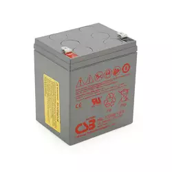 Аккумуляторная батарея CSB HRL1225WF2, 12V 5.8Ah (90х70х106мм) Аккумуляторная батарея CSB HRL1225WF2, 12V 5.8Ah (90х70х106мм)
