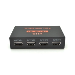 Активний HDMI сплитер 1 => 4 порта, 1080р, 1,4 версія, DC5V/2A, Box
