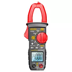 Токові кліщі ANENG PN200 Вимірювання: V (AC/DC), A (AC/DC), Ω, C, Hz (NCV, True RMS). Функції: Data Hold, дзвінки, тест діодів, автовідключення. Токові кліщі ANENG PN200 Вимірювання: V (AC/DC), A (AC/DC), Ω, C, Hz (NCV, True RMS). Функції: Data Hold, дзвінки, тест діодів, автовідключення.