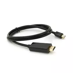 Конвертер mini Display Port (тато) на HDMI (тато) 1m (пакет) Конвертер mini Display Port (тато) на HDMI (тато) 1m (пакет)