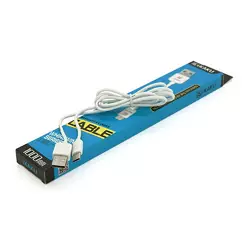 Кабель iKAKU XUANFENG charging data cable for Type-C, White, довжина 1м, 2,1А, BOX