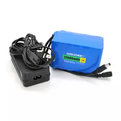 Акумуляторна батарея літієва QiSuo 24V 12A з елементами Li-ion 18650 + зарядний пристрій  25.2V3A DC5.5x2.1, (110x76x67mm) Акумуляторна батарея літієва QiSuo 24V 12A з елементами Li-ion 18650 + зарядний пристрій  25.2V3A DC5.5x2.1, (110x76x67mm)