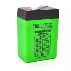 Акумуляторна батарея літієва QiSuo 6V 10A з елементами Li-ion 18650 (70X46X100) Акумуляторна батарея літієва QiSuo 6V 10A з елементами Li-ion 18650 (70X46X100)