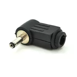 Перехідник DC 3.5x1.1mm (тато) під пайку, штекер 90° Перехідник DC 3.5x1.1mm (тато) під пайку, штекер 90°