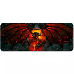 Килимок 300*600 тканинний World of Warcraft Dragon з боковою прошивкою, товщина 2 мм, Пакет Килимок 300*600 тканинний World of Warcraft Dragon з боковою прошивкою, товщина 2 мм, Пакет
