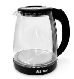 Електричний чайник BITEK BT-3110, з підсвічуванням, 2400W, 1.8L, Black Електричний чайник BITEK BT-3110, з підсвічуванням, 2400W, 1.8L, Black