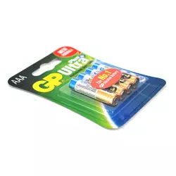 Батарейка GP Ultra Plus 24AUP-U4, лужна AAA, 4 шт у блістері, ціна за блістер Батарейка GP Ultra Plus 24AUP-U4, лужна AAA, 4 шт у блістері, ціна за блістер