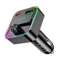 FM-модулятор HOCO E81, Black, Box FM-модулятор HOCO E81, Black, Box