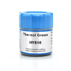 Паста термопровідна HY-810 15g, банку, Grey,> 4,63W / m-K, <0.0087 ° C-in² / W, -30 ° ≈280 °, OEM Q40 Паста термопровідна HY-810 15g, банку, Grey,> 4,63W / m-K, <0.0087 ° C-in² / W, -30 ° ≈280 °, OEM Q40
