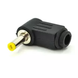 Перехідник DC 4.0x1.7mm (тато) під пайку, штекер 90° Перехідник DC 4.0x1.7mm (тато) під пайку, штекер 90°