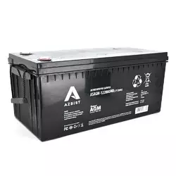 Акумулятор ASBIST Super AGM ASAGM-122000M8, Black Case, 12V 200.0Ah (522 х 240 х 219 (224)) Q1 Акумулятор ASBIST Super AGM ASAGM-122000M8, Black Case, 12V 200.0Ah (522 х 240 х 219 (224)) Q1