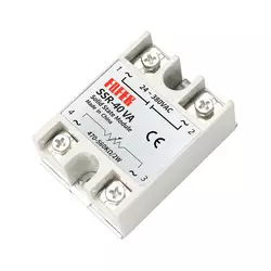 Твердотільні реле FQETR SSR-40VA 40А 24-380VAC Твердотільні реле FQETR SSR-40VA 40А 24-380VAC