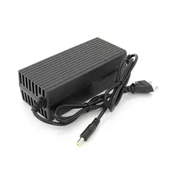 Зарядний пристрій для акумуляторів Li-ion 36V(42V),10S,5A,штекер 5.5*2.5,з індикацією,BOX Зарядний пристрій для акумуляторів Li-ion 36V(42V),10S,5A,штекер 5.5*2.5,з індикацією,BOX