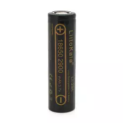 Акумулятор 18650 Li-Ion LiitoKala Lii-29A, 2900mah (2850-2950mah), 3.7V (2.75-4.2V), Black, PVC BOX Q2,  цiна за 1 шт Акумулятор 18650 Li-Ion LiitoKala Lii-29A, 2900mah (2850-2950mah), 3.7V (2.75-4.2V), Black, PVC BOX Q2,  цiна за 1 шт