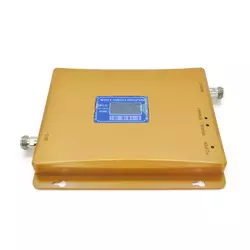 Підсилювач GSM306-3G-4G 900/1800/2100МГц. Підсилювач тридіапазонний (1000-2000м.кв). Gold