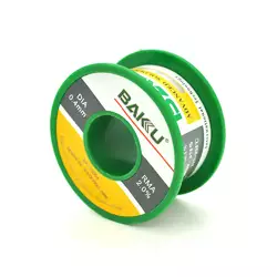 Припій BAKKU дротяний Solder wire BK10004 DIA 0,4mm (50g), OEM Припій BAKKU дротяний Solder wire BK10004 DIA 0,4mm (50g), OEM