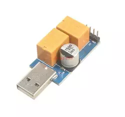 USB WatchDog сторожовий таймер два реле на перезавантаження / включення + кабель червоно-синій USB WatchDog сторожовий таймер два реле на перезавантаження / включення + кабель червоно-синій