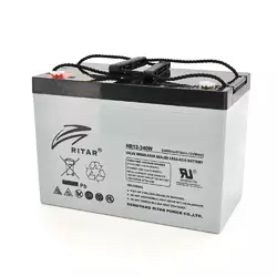 Акумуляторна батарея AGM RITAR HR12340W, Gray Case, 12V 90.0Ah ( 307 х 169 х 210 (215 ) 29.00kg Q1/48 Акумуляторна батарея AGM RITAR HR12340W, Gray Case, 12V 90.0Ah ( 307 х 169 х 210 (215 ) 29.00kg Q1/48
