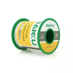 Припій BAKU дротяний Solder wire BK10002 100G DIA 0,2mm (100g) Припій BAKU дротяний Solder wire BK10002 100G DIA 0,2mm (100g)