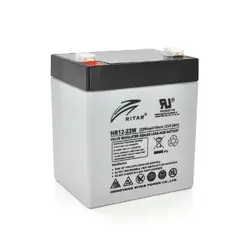 Акумуляторна батарея AGM RITAR HR1222W, Gray Case, 12V 5.5Ah ( 90 х 70 х 101 (107 ) 1.55kg Q10 Акумуляторна батарея AGM RITAR HR1222W, Gray Case, 12V 5.5Ah ( 90 х 70 х 101 (107 ) 1.55kg Q10