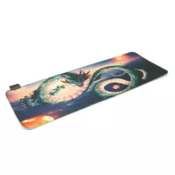 Килимок 300*800 для миші "Dragon" тканинний з боковою прошивкою, товщина 3 мм, RGB підсвічування, живлення USB 1,8 м, Color Box Килимок 300*800 для миші "Dragon" тканинний з боковою прошивкою, товщина 3 мм, RGB підсвічування, живлення USB 1,8 м, Color Box