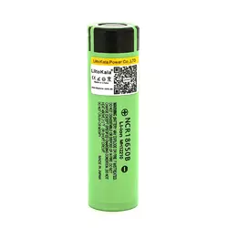 Акумулятор 18650 Li-Ion LiitoKala Lii-34B, 3400mAh (3200-3400mAh), 3.7V (2.75-4.2V), Green, PVC BOX Акумулятор 18650 Li-Ion LiitoKala Lii-34B, 3400mAh (3200-3400mAh), 3.7V (2.75-4.2V), Green, PVC BOX
