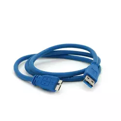 Кабель Usb 3.0 AM to Micro-B 0.8m для жорстких дисків Кабель Usb 3.0 AM to Micro-B 0.8m для жорстких дисків