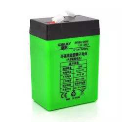 Акумуляторна батарея літієва QiSuo 6V 8A з елементами Li-ion 18650 (70X46X100) Акумуляторна батарея літієва QiSuo 6V 8A з елементами Li-ion 18650 (70X46X100)